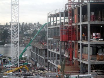 Foege Building Construction