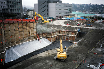 Foege Building Construction