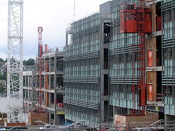 Foege Building Construction
