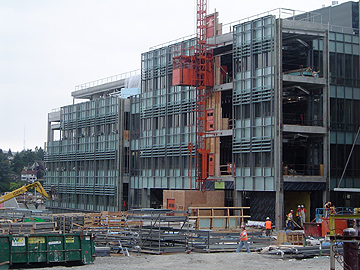 Foege Building Construction