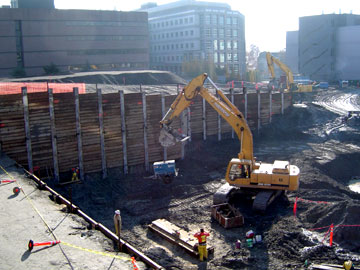 Foege Building Construction